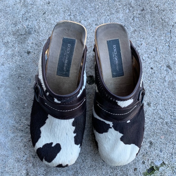 ‼️SOLD‼️VINTAGE DOLCE & GABBANA CLOGS! ✨ - Picture 3 of 7